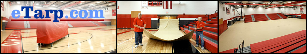 Custom paintable canvas tarps